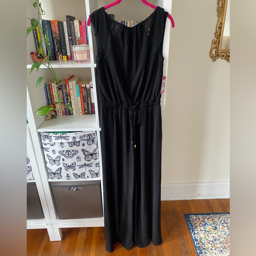Vince Camuto Lace Detail Jumpsuit